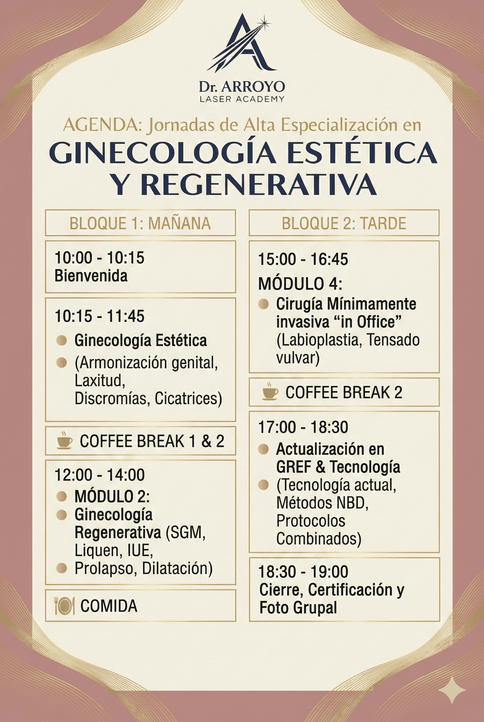 Agenda Horaria Detallada